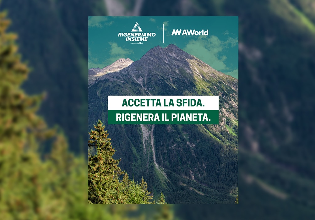 ACCETTA LA SFIDA. RIGENERA IL PIANETA.